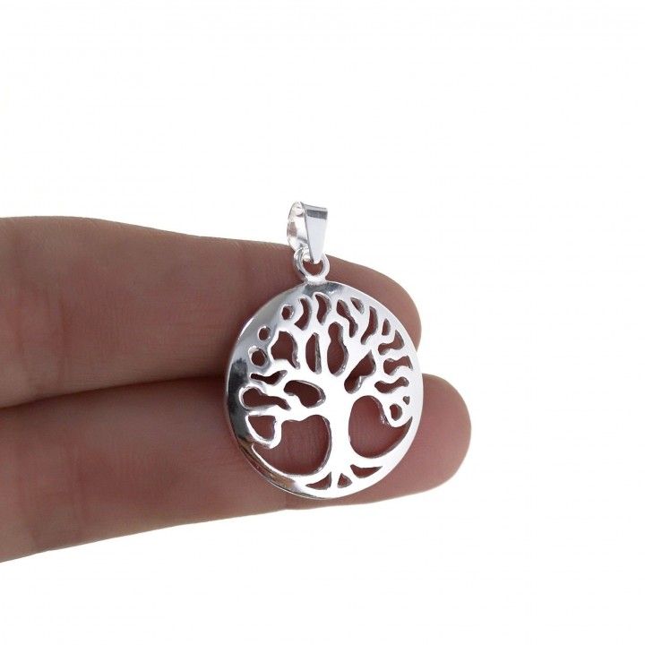Colgante Árbol de la Vida de Plata de ley 1
